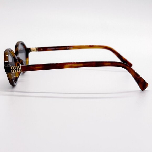 NEW MIU MIU SUNGLASSES MU04ZS 21C40O HAVANA WOMEN MU 04ZS SMU 04Z main image 6